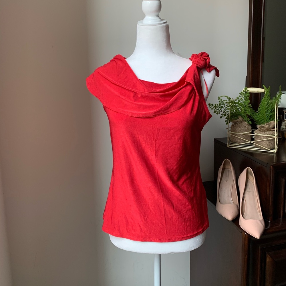 Kaliko red  summer blouse